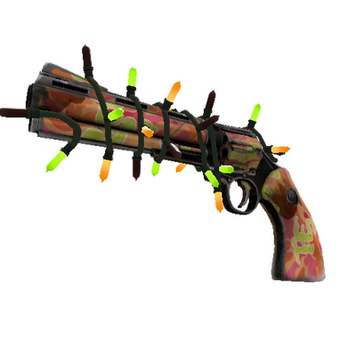 Strange Festivized Psychedelic Slugger Revolver (Battle Scarred)