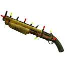 Unusual Festivized Specialized Killstreak Piña Polished Shotgun (Well-Worn)