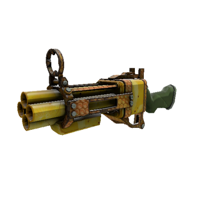 Strange Specialized Killstreak Piña Polished Iron Bomber (Minimal Wear)