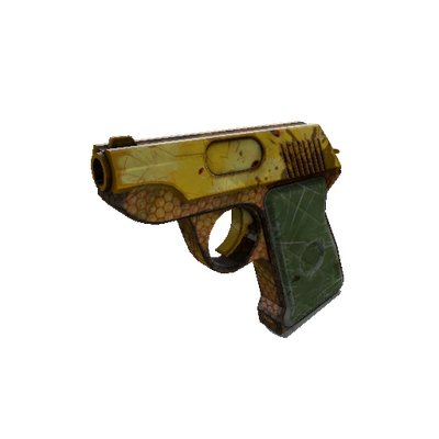 Strange Professional Killstreak Piña Polished Pistol (Well-Worn)
