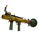 Strange Festivized Killstreak Piña Polished Rocket Launcher (Battle Scarred)