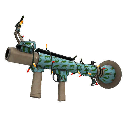 Strange Festivized Killstreak Croc Dusted Rocket Launcher (Minimal Wear)