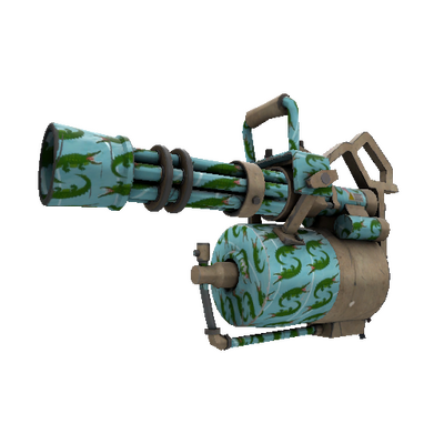 Specialized Killstreak Croc Dusted Minigun (Minimal Wear)