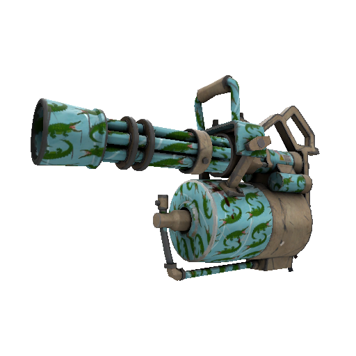 Croc Dusted Minigun (Field-Tested)