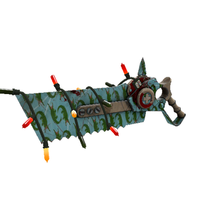 Strange Festivized Specialized Killstreak Croc Dusted Amputator (Battle Scarred)