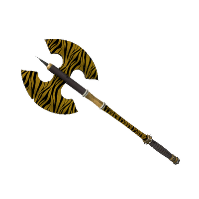 Strange Tiger Buffed Scotsman's Skullcutter (Minimal Wear)