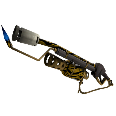 Strange Tiger Buffed Flame Thrower (Factory New)
