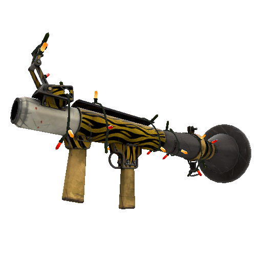 Festivized Tiger Buffed Rocket Launcher (Well-Worn)