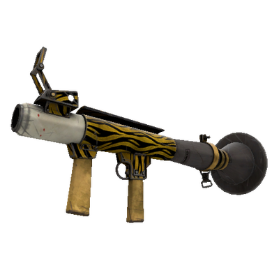 Strange Tiger Buffed Rocket Launcher (Well-Worn)