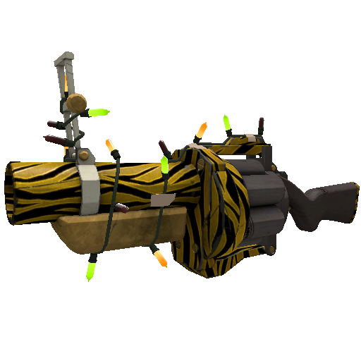 Strange Festivized Specialized Killstreak Tiger Buffed Grenade Launcher (Minimal Wear)