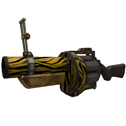 Strange Professional Killstreak Tiger Buffed Grenade Launcher (Well-Worn)