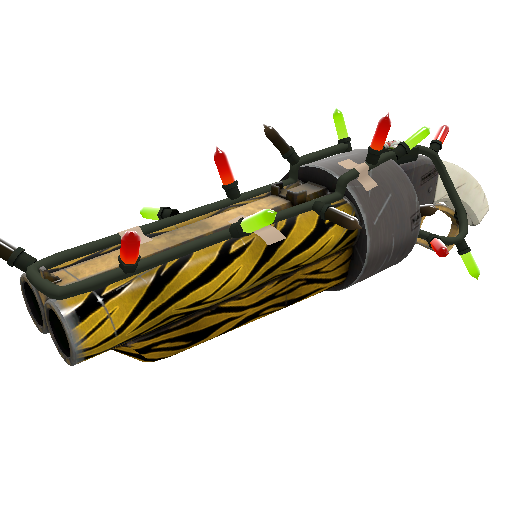 Festivized Tiger Buffed Scattergun (Minimal Wear)