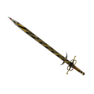 Tiger Buffed Claidheamh Mòr (Well-Worn)