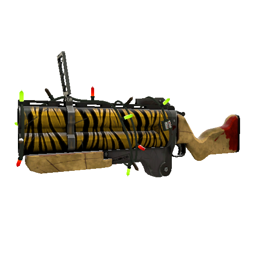 Strange Festivized Specialized Killstreak Tiger Buffed Loch-n-Load (Well-Worn)