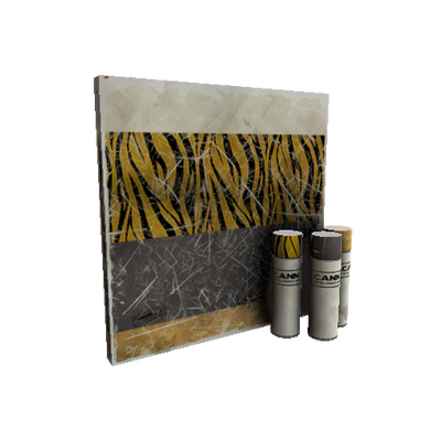 Strange Tiger Buffed War Paint (Well-Worn)