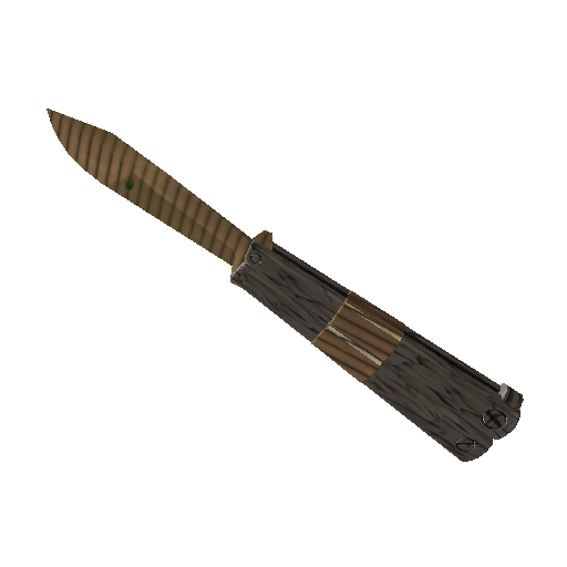 Bamboo Brushed Knife