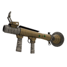 Strange Unusual Bamboo Brushed Rocket Launcher (Minimal Wear)