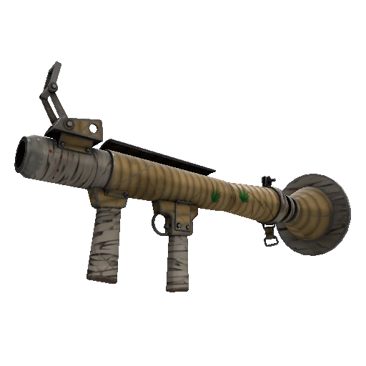 Hot Specialized Killstreak Bamboo Brushed Rocket Launcher (Well-Worn)