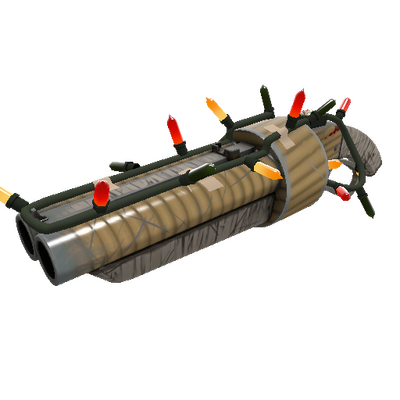 Strange Festivized Specialized Killstreak Bamboo Brushed Scattergun (Field-Tested)