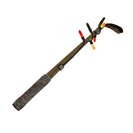 Strange Festivized Professional Killstreak Bamboo Brushed Disciplinary Action (Battle Scarred)