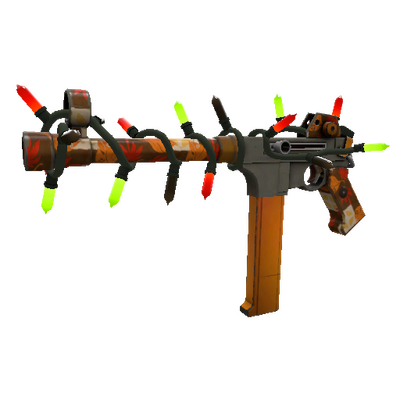 Strange Festivized Killstreak Anodized Aloha SMG (Minimal Wear)