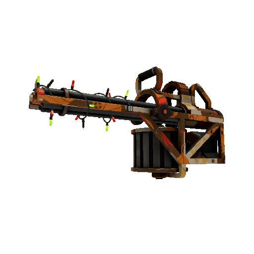 Strange Festivized Professional Killstreak Anodized Aloha Brass Beast (Minimal Wear)