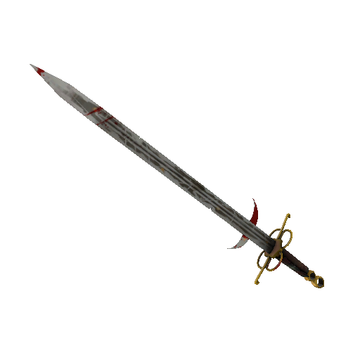 Sax Waxed Claidheamh Mòr (Battle Scarred)
