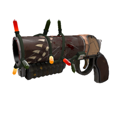 Strange Festivized Professional Killstreak Sax Waxed Scorch Shot (Battle Scarred)