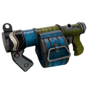 Macaw Masked Stickybomb Launcher (Well-Worn)