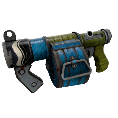 Macaw Masked Stickybomb Launcher (Well-Worn)