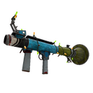 Festivized Macaw Masked Rocket Launcher (Battle Scarred)