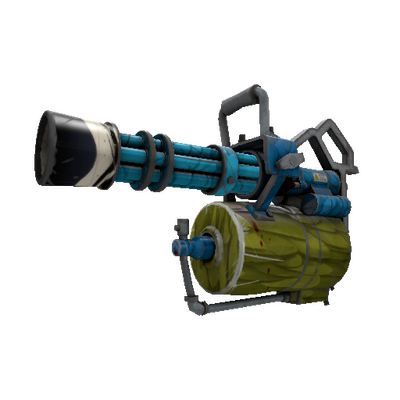 Strange Macaw Masked Minigun (Well-Worn)