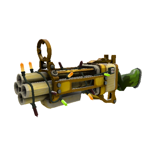 Strange Festivized Specialized Killstreak Mannana Peeled Iron Bomber (Well-Worn)