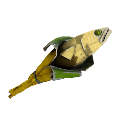 Strange Professional Killstreak Mannana Peeled Holy Mackerel (Well-Worn)