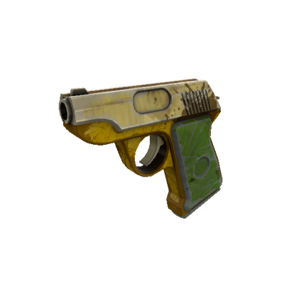 Strange Mannana Peeled Pistol (Battle Scarred)