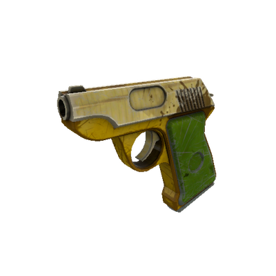 Strange Professional Killstreak Mannana Peeled Pistol (Well-Worn)