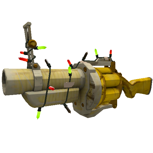 Festivized Mannana Peeled Grenade Launcher (Battle Scarred)