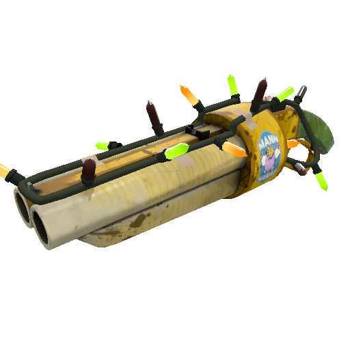 Festivized Mannana Peeled Scattergun (Battle Scarred)