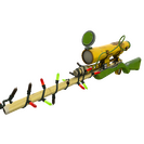 Unusual Festivized Killstreak Mannana Peeled Sniper Rifle (Field-Tested)