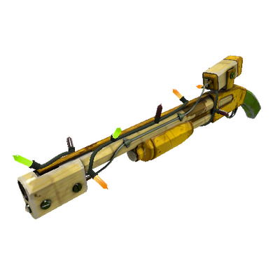 Unusual Festivized Professional Killstreak Mannana Peeled Rescue Ranger (Well-Worn)