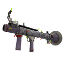 Festivized Yeti Coated Rocket Launcher (Battle Scarred)