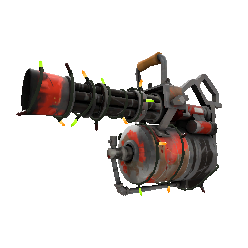 Festivized Specialized Killstreak War Room Minigun (Well-Worn)