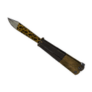 Unusual Leopard Printed Knife (Field-Tested)