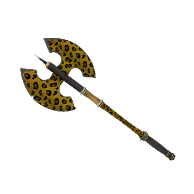 Leopard Printed Scotsman's Skullcutter (Field-Tested)