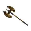 Leopard Printed Scotsman's Skullcutter (Well-Worn)