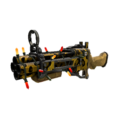 Strange Festivized Specialized Killstreak Leopard Printed Iron Bomber (Field-Tested)