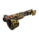 Strange Professional Killstreak Leopard Printed Panic Attack (Battle Scarred)