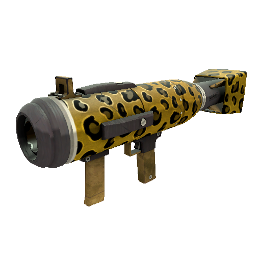 Strange Hot Professional Killstreak Leopard Printed Air Strike (Minimal Wear)