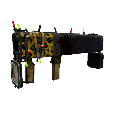 Strange Festivized Specialized Killstreak Leopard Printed Black Box (Battle Scarred)