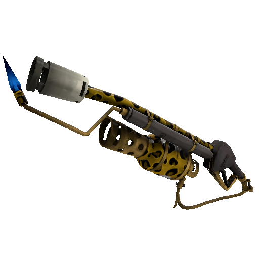 Leopard Printed Flame Thrower
